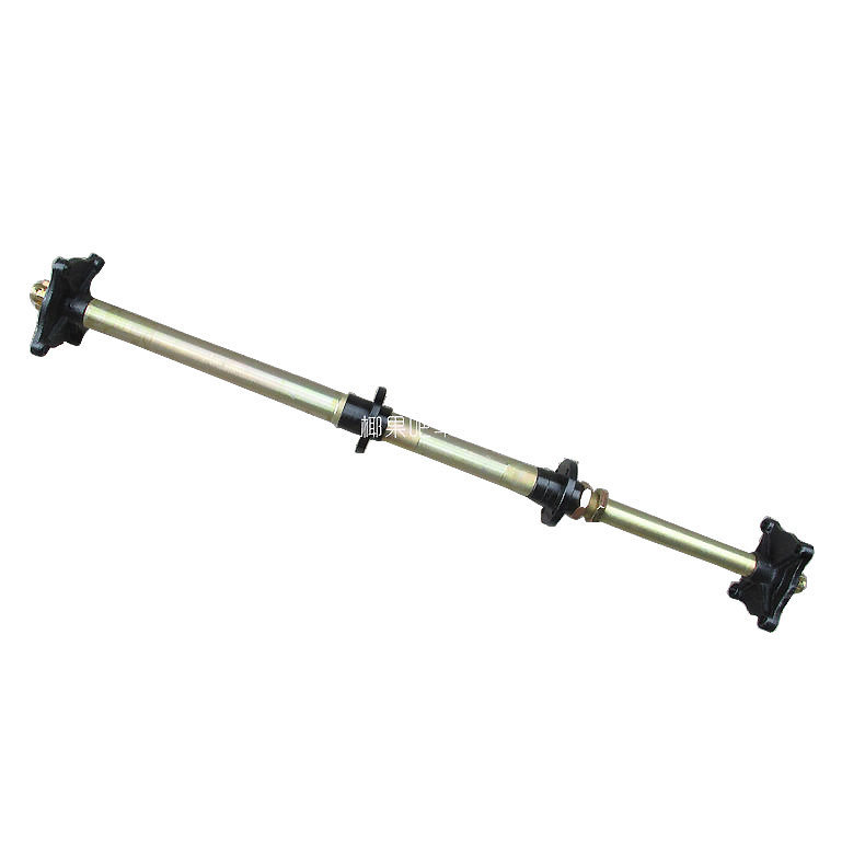 Modified DIY Four-Wheel Go-Kart Parts Big Bull Atv Rear Axle Rear Drive Axle with Flange 81cm