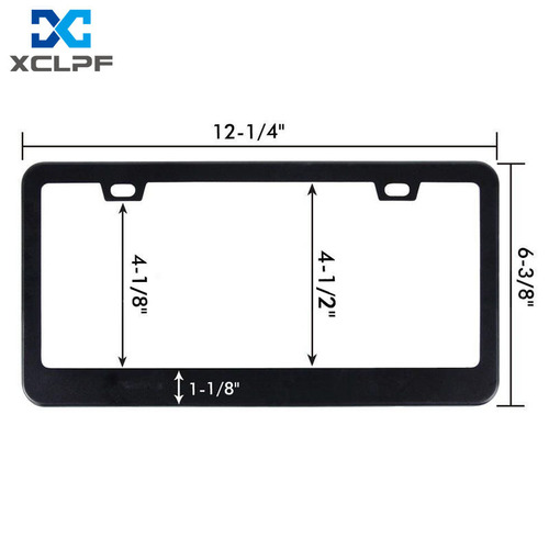 Amazon License Plate Frame American Standard License Plate Frame American Standard License Plate Frame Stainless Steel License Plate Modified Car Supplies