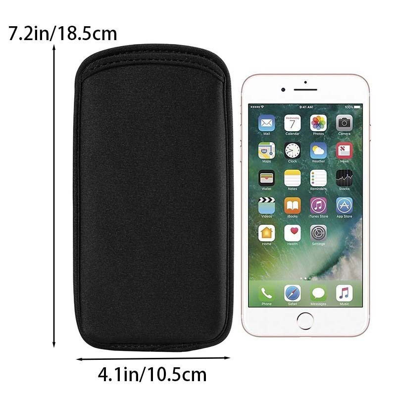Direct insertion mobile phone case protective fabric bag made of diving material, anti-drop, suitable for Apple, Vivo, Huawei, Oppo, Redmi, Xiaomi