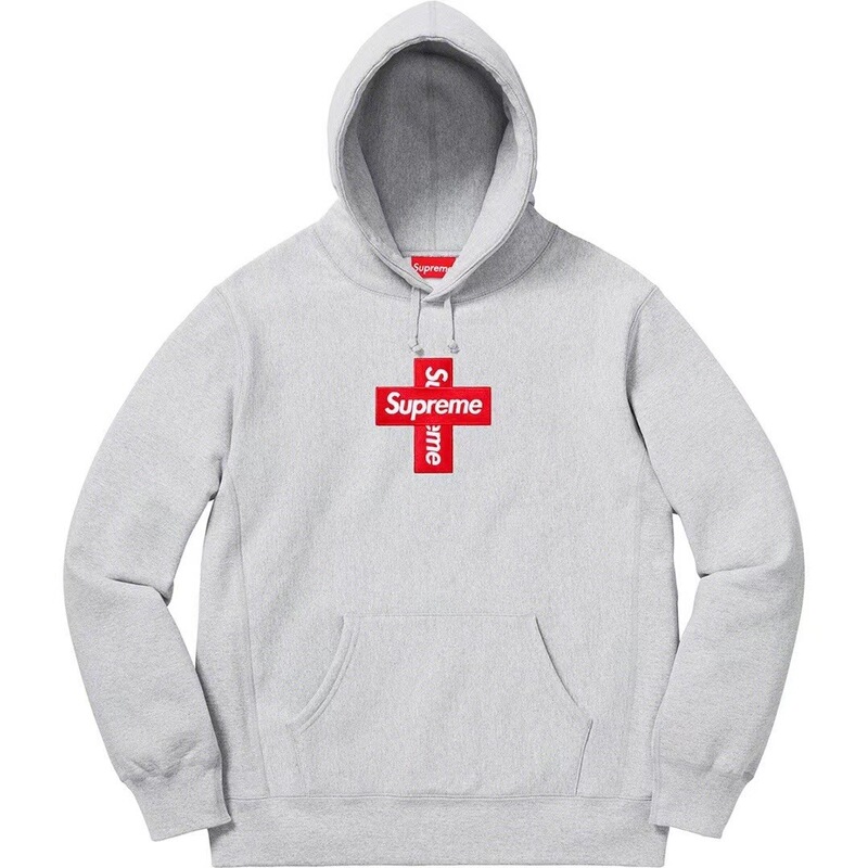 SUP 潮牌HOODED SWEATSHIRT 大LOGO加绒帽衫卫衣|undefined