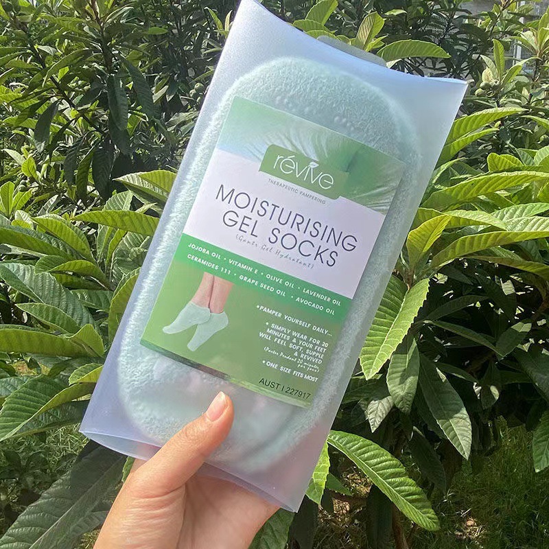 Tarjeta de PVC en caja gel de aceite esencial máscara de mano máscara de pie calcetines traje de cuidado corporal pantalla táctil Mano Cubierta de pie