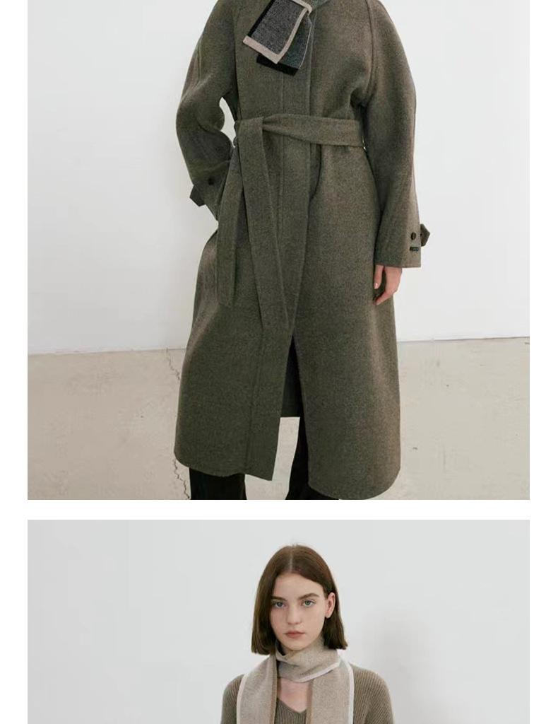 Temperament Little Artifact~Autumn and Winter New South Korean Minority INS Style Color Matching Warm Knitted Scarf Neck_voghion.com