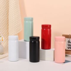 シンプル304ステンレス保温カップ学生ファッションミニポケットカップ屋外ポータブル小清新茶カップ