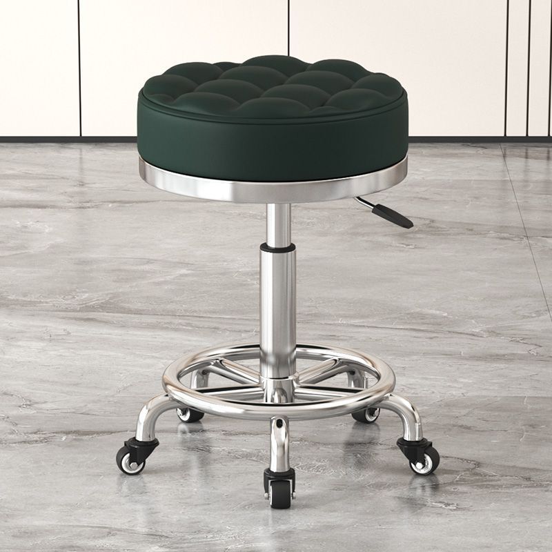 Taburete de belleza, polea de elevación rotativa, taburete de computadora, taburete de manicuría, taburete redondo, peluquería, silla giratoria, salón de peluquería especial