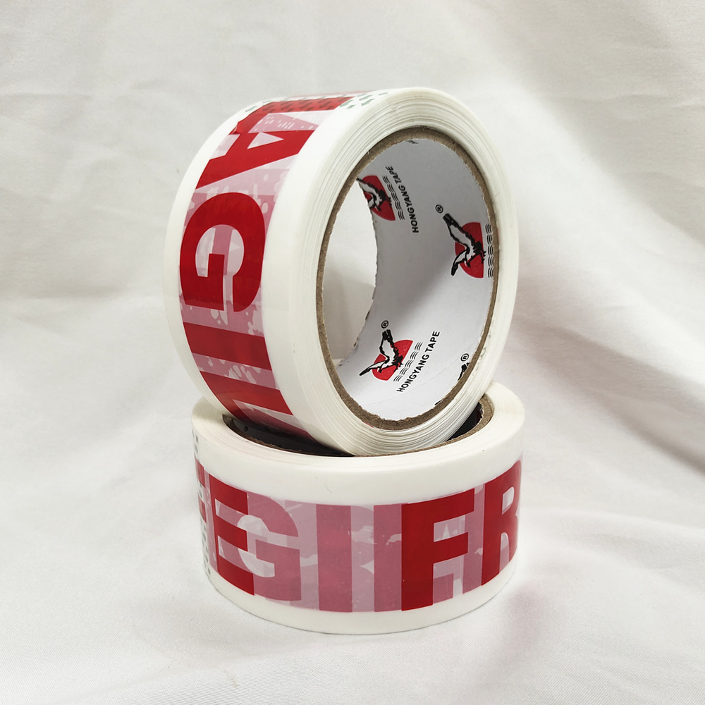 Cinta frágil (inglés) 48 mm x 66 m Etiquetas de advertencia logística para embalaje de paquetes