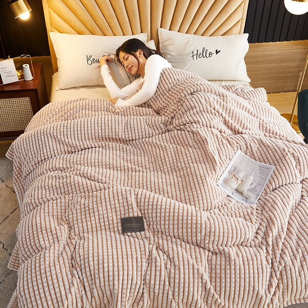 coral flannel summer children's duvet