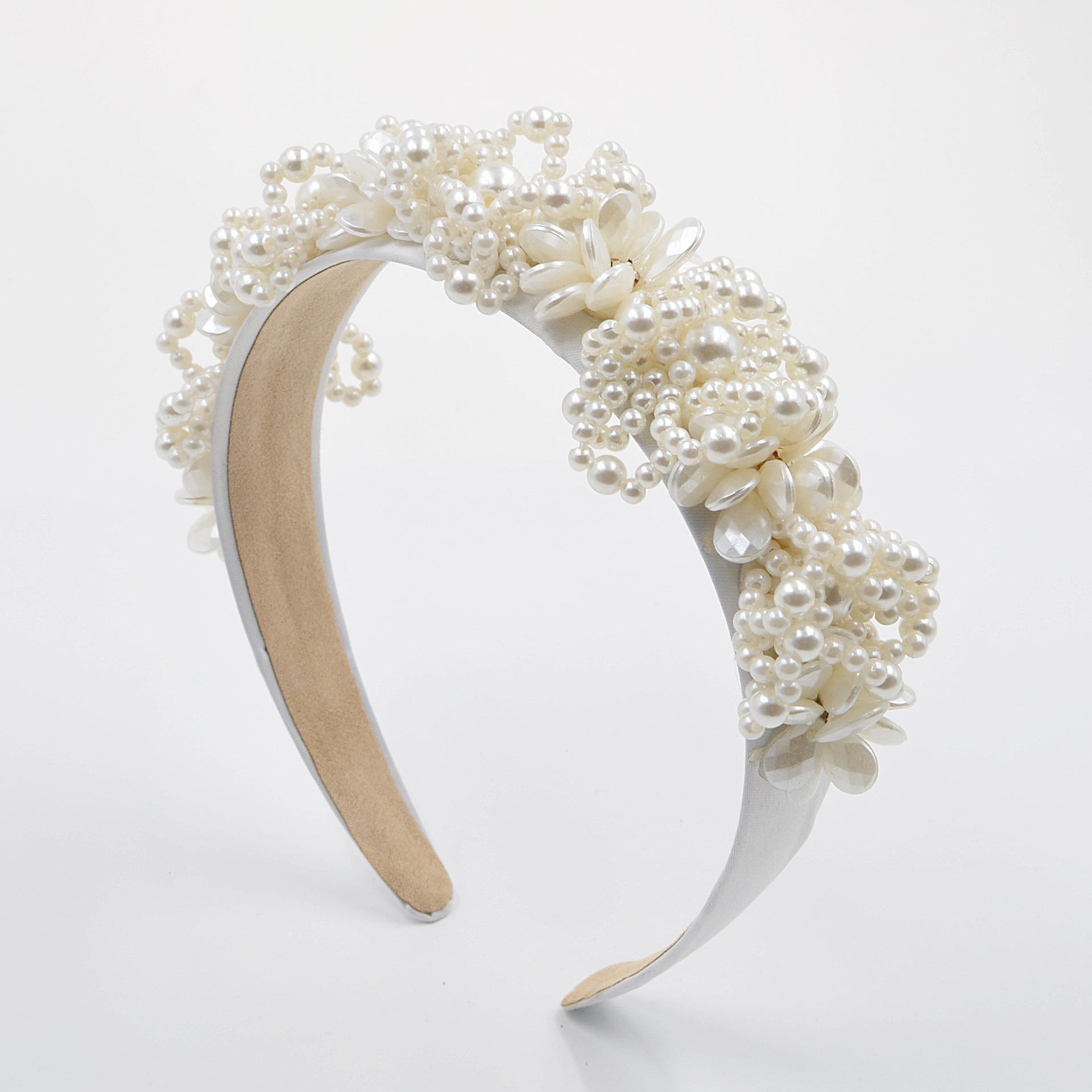 Transfronterizo europeo y americano barroco rhinestone perla diadema diamante completo diadema danza pasarela coreano cristal diadema