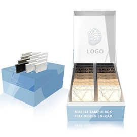 石英石包装样品盒人造大理石纸质EVA包装盒木地板样品箱定制批发