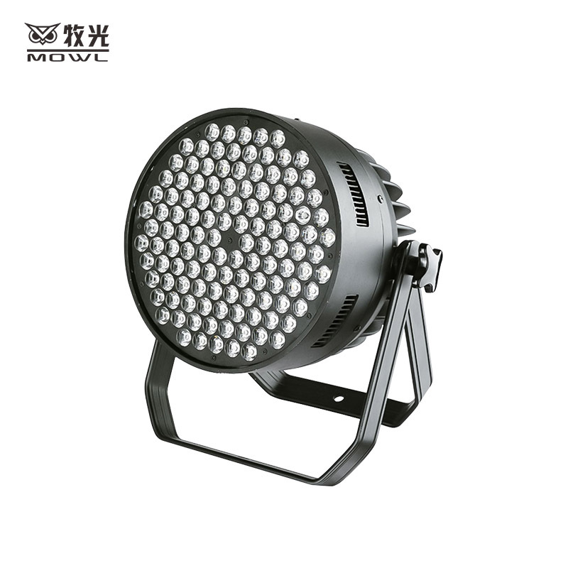 Luz DE LA ETAPA LED de alta potencia 120 3W todo color par luz teñido rendimiento de la boda PAR108 teatro luz de la superficie