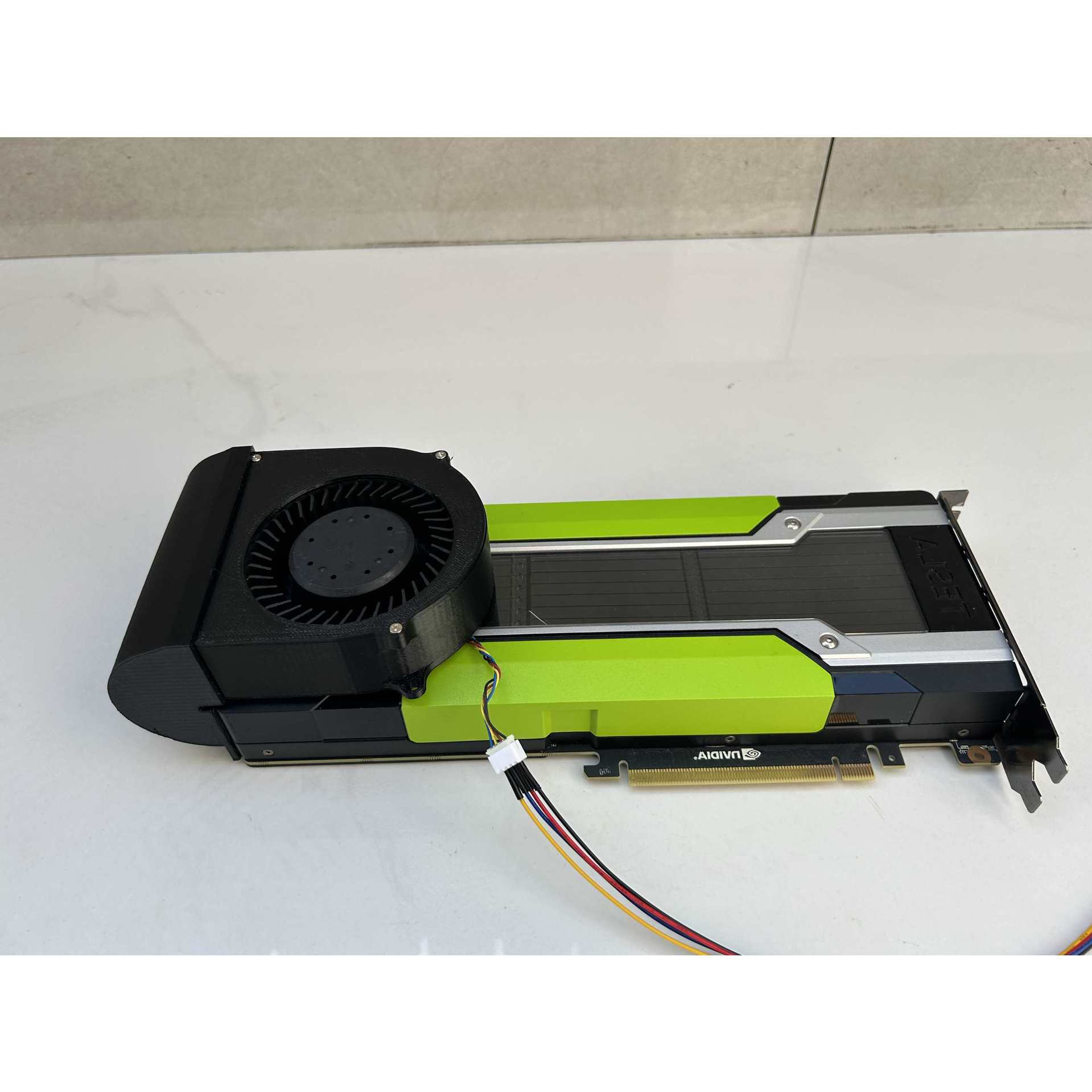 การ์ดกราฟิก Nvidia Tesla P100 P40 M40 K80 V100 ปรับแต่งด้วยชิ้นส่วนระบายความร้อนแบบแอคทีฟและอุปกรณ์เสริมอื่นๆ