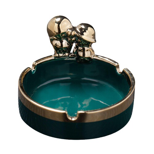 Creative ashtray ceramic home living room Nordic trendy fashionable office coffee table elf ashtray men's supplies