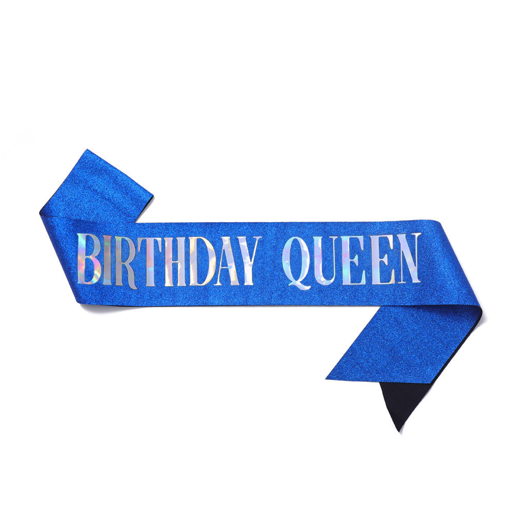 45g Weight Etiquette Belt Event & Party Supplies 1 Piece Quantity Birthday Occasion Birthday Festival Letter Pattern Simple Style Style Birthday Simple Style Letter Cloth Birthday Etiquette Belt 17
