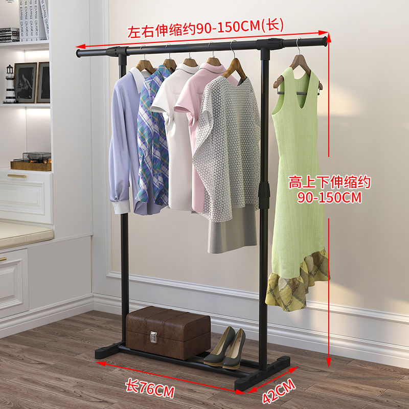 대형 텔레스코픽 (휠이없는 검정색)