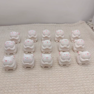 Деревянная фигурка кролика ручная резьба