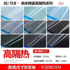 Nano Keramika yüksək izolyasiyalı avtomobil şüşə filmi, HD istilik izolyasiyalı, partlayışa davamlı