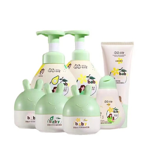 Kakatong Baby Four Seasons Anti-Clain Cream Moisturizing Shampoo and Shower Gel Baby Facial Cleanser Children's Facial Cream Manufacturer Wholesale