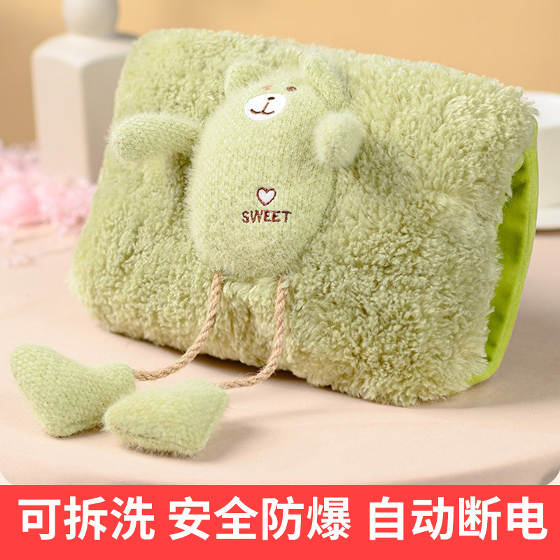 긴 다리 포옹 곰 녹색은 분리 가능하고 세탁 가능합니다.