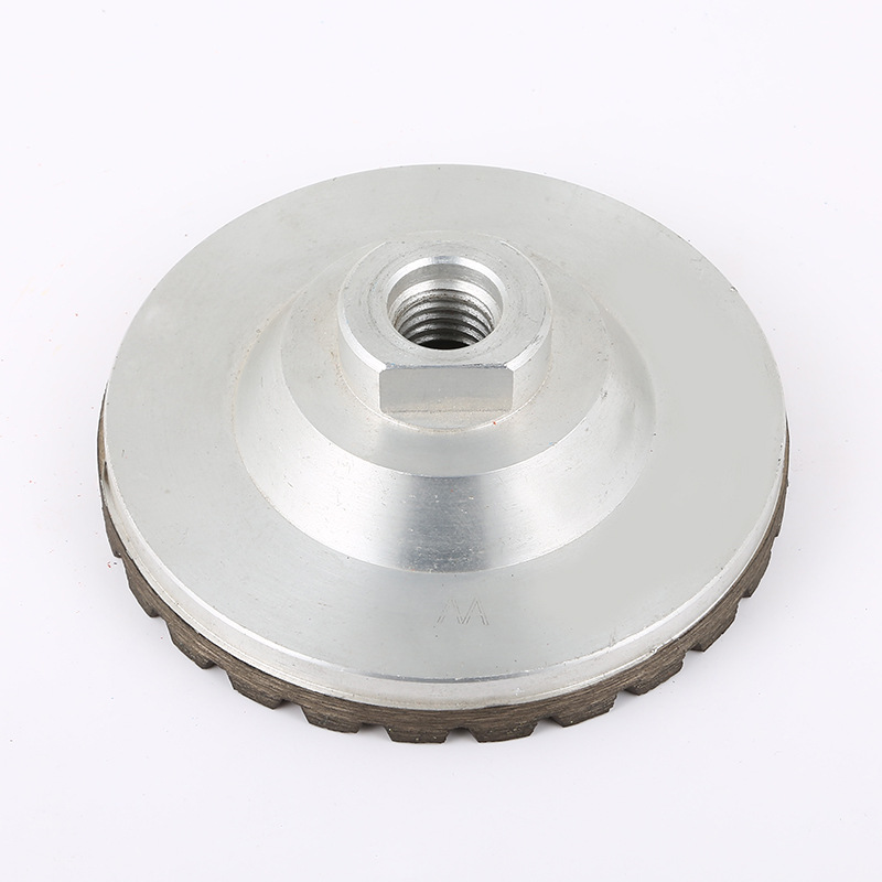 供应热压烧结角磨机磨碟工具 抛光打磨片石材铝基体磨轮磨盘批发