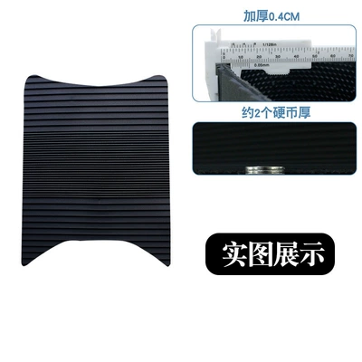 Motorcycle pedals Electric Vehicles, Waterproof Rubber Foot - new-rubber-foot-pads-striped-style