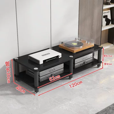 Living Room Cabinet, Electric car big tripod - double-layer-black-frame-blackboard