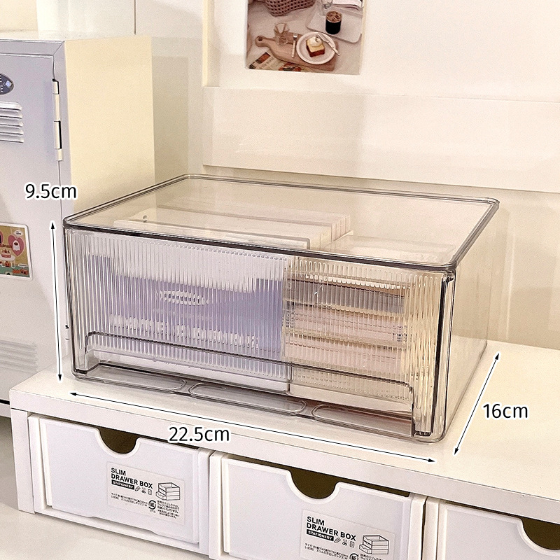 Gran tamaño blanco transparente con patrón vertical