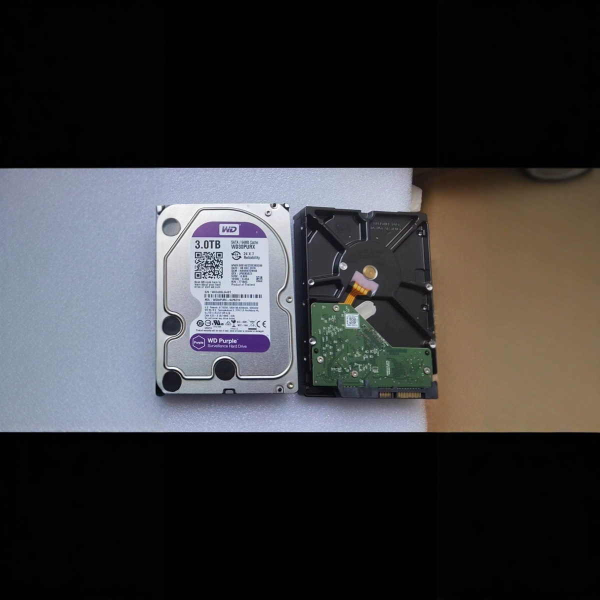 WD 3Т пурпурный диск, специальный для мониторинга