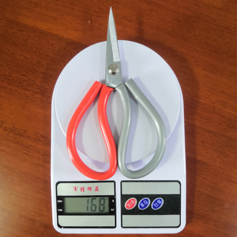 5番二色柄台湾包丁王防錆ハサミ工業用ハサミ源メーカー自産自売卸売り|undefined