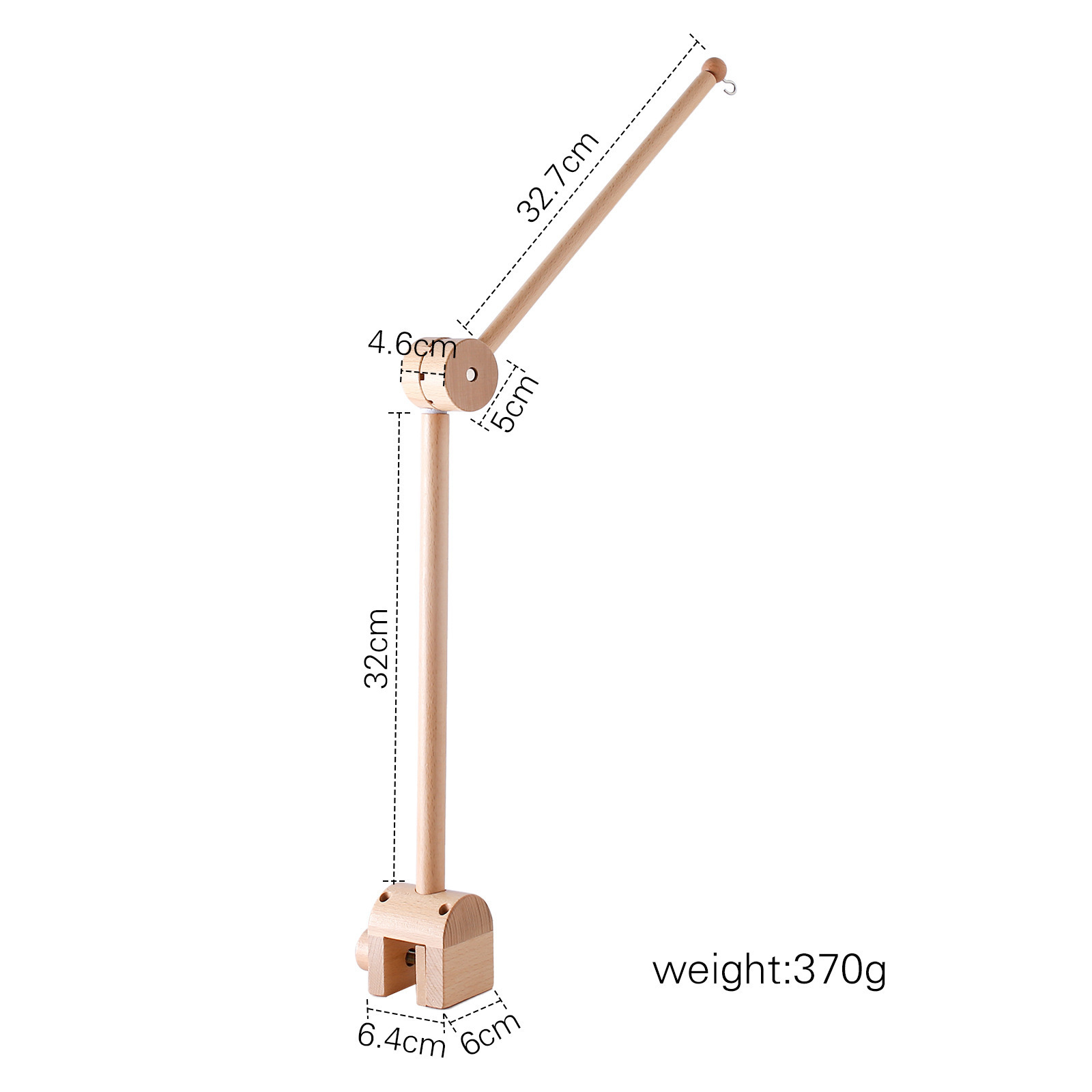 Soporte de campana de cama arqueada