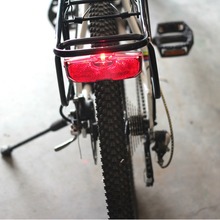 自行車夜間安全騎行反光片 反射器 帶燈 反光尾燈/長條帶燈反光片