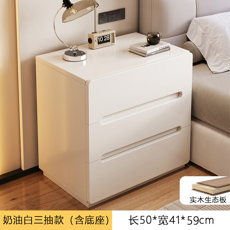 [원목 생태보드] 3펌프 크림화이트 + 베이스 50*41*59cm
