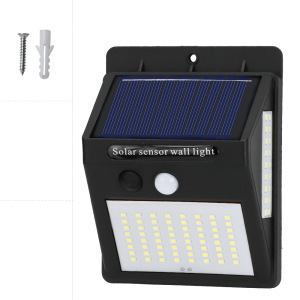 Lámpara Solar de pared 20LED con detección de movimiento humano, lámpara de jardín para el hogar, iluminación exterior, farola impermeable para patio y jardín