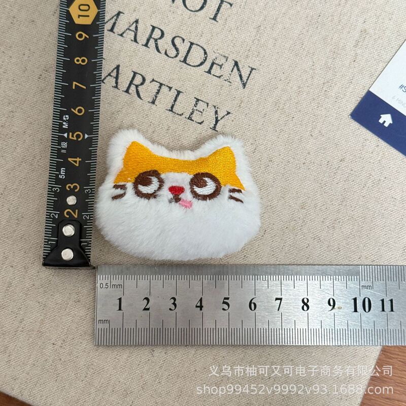 可爱甜美少女卡通凯蒂猫毛绒发饰围巾手套挂件胸针配件辅料配饰|undefined