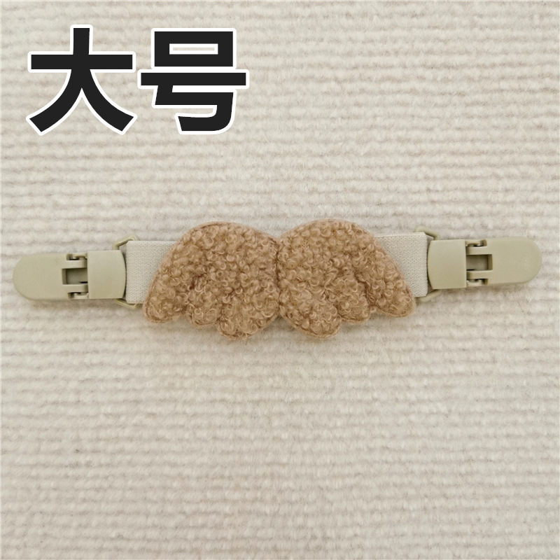 INS estilo coreano clip de suspensión oso pantalones de tirantes para niños clip anti-caída clip de la correa del hombro soporte de la falda de la suspensión antideslizante artefacto de hombro