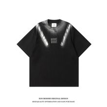 EONMODISH男装|2024夏季新品实拍原创设计感小众街潮短袖T恤