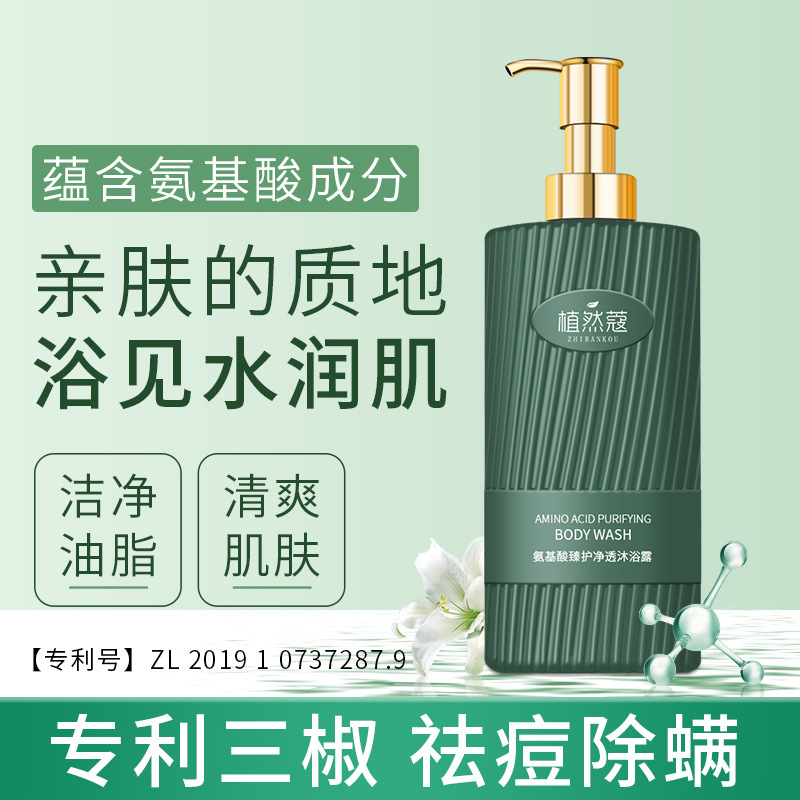 Amino acid shampoo shower gel fragrance dandruff control oil fluffy shampoo lotion wash suit factory wholesale