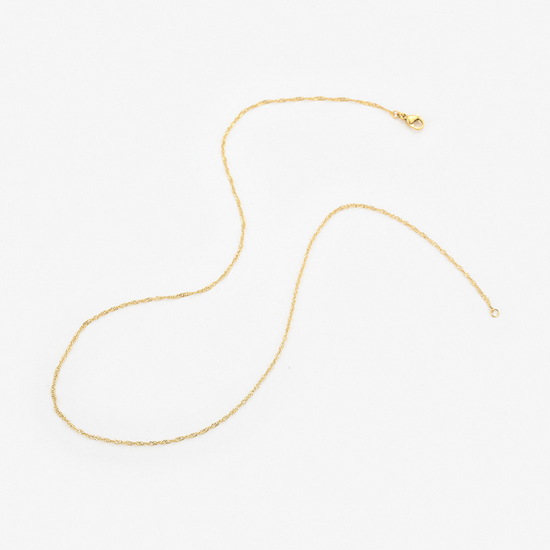 Acero inoxidable 14k color - aproximadamente 45 cm