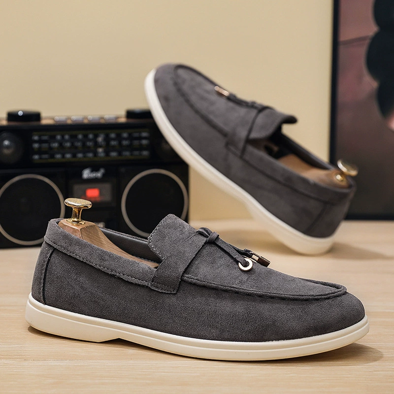 Мужские универсальные повседневные туфли-лодочки больших размеров