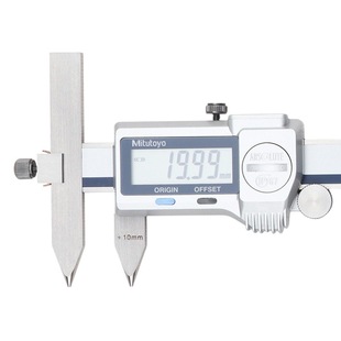 Japan Sanfeng adjustable movable claw offset center distance Digital caliper 573-605-60-602/10.1-160