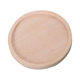 miniature simulation round wooden tray primary color brown plate model scene diy creative decorative accessories props