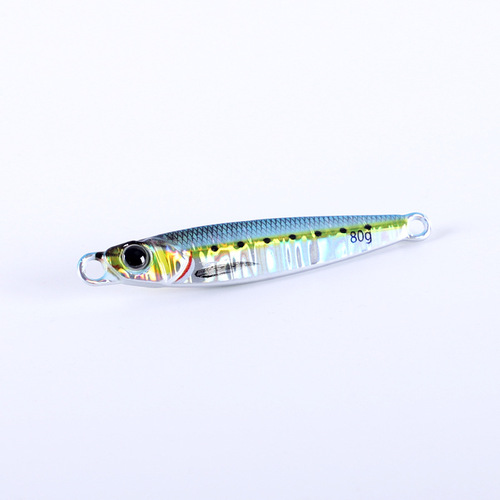 Weihai fishing gear cross-border specializes in supplying tungsten alloy lead fish long-range bait, tungsten fish tungsten steel plate luminous tungsten bait