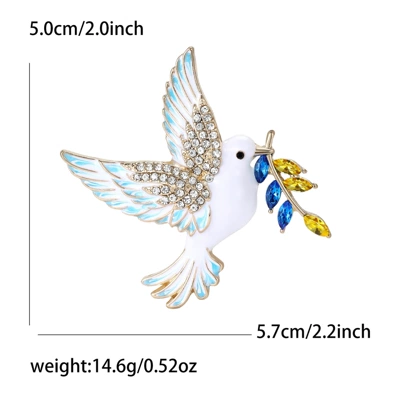 New Stylish and Exquisite Alloy Yaxa sancaqları - blue-yellow-4775-by