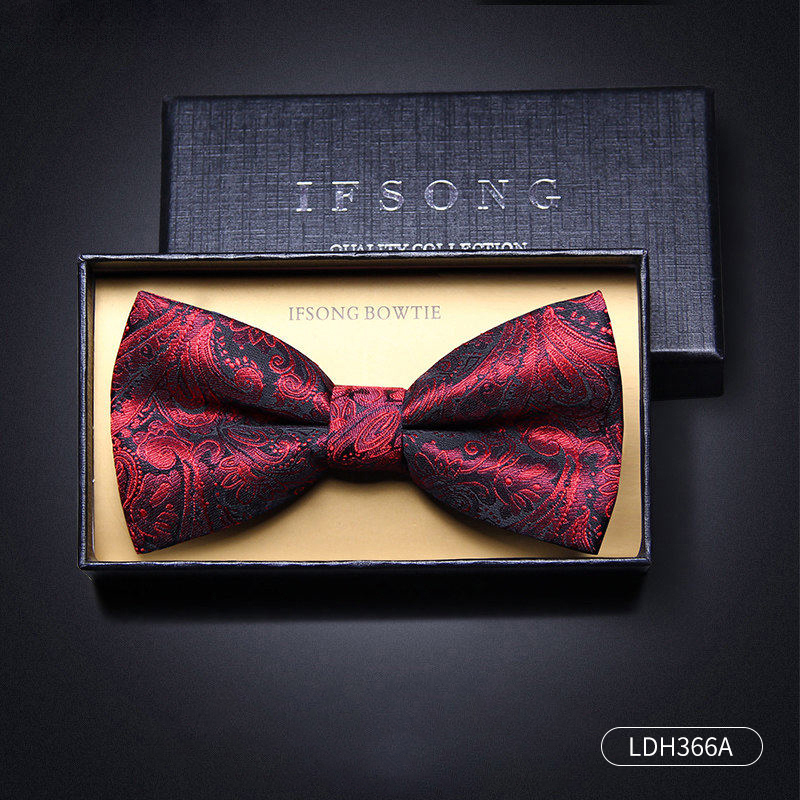 네이비 버건디 페이즐리 패턴 (핫 세일)