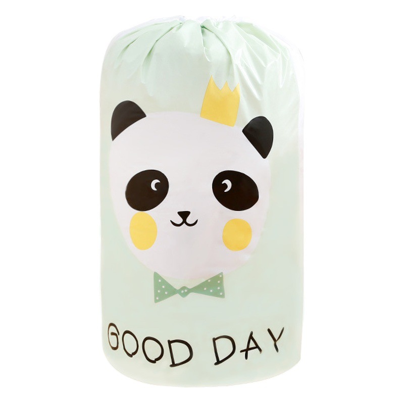 Bolsa de almacenamiento con cordón impermeable bolsa a prueba de polvo edredón redondo bolsa a prueba de humedad embalaje móvil embalaje de equipaje PEVA almacenamiento