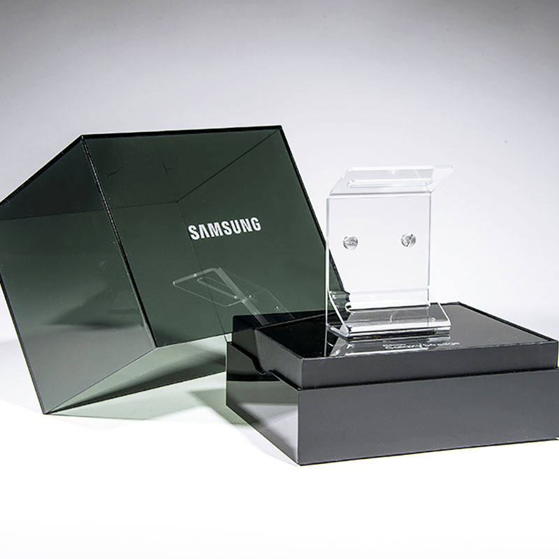 透明绿包装礼盒品牌手机高档包装盒塑料礼品盒首饰陈列展示盒批发