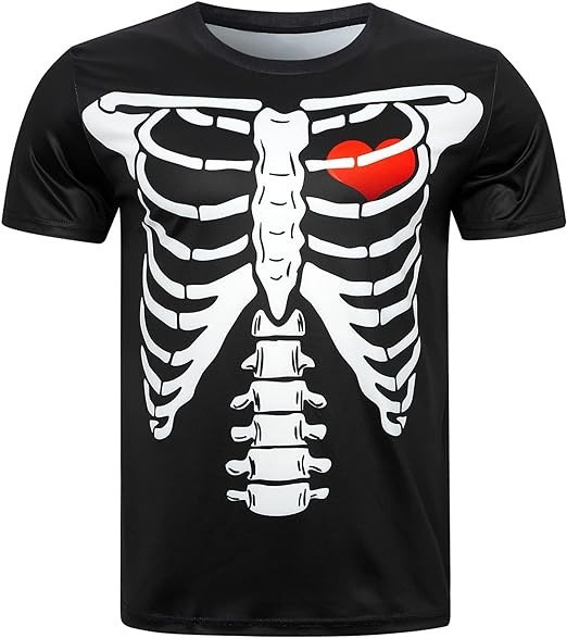 Divertido y divertido traje de baño de playa 3D impresión digital para hombres y mujeres verano suéter suelto hombro de manga corta camiseta fábrica