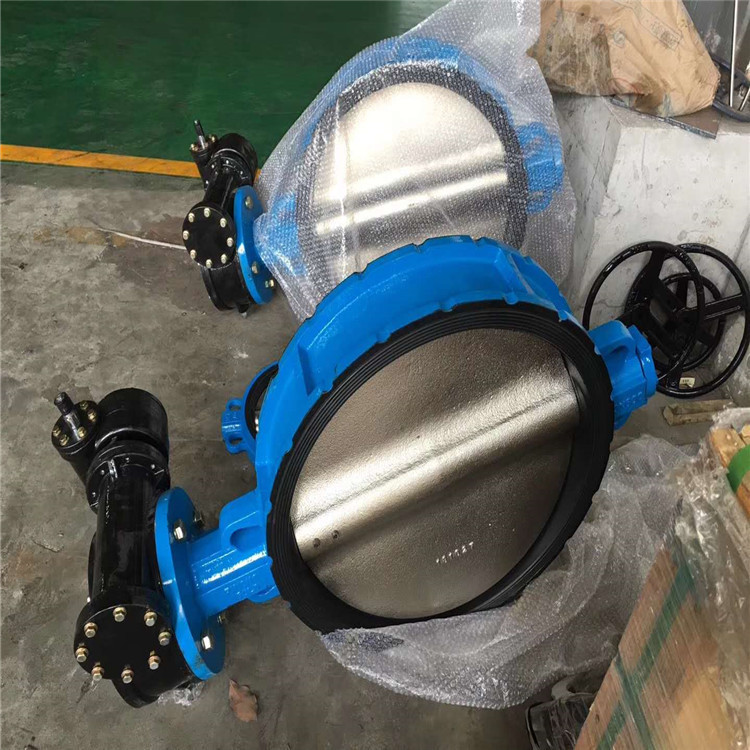D71XP-10C 手动铸钢软密封蝶阀 DN40  对夹蝶阀