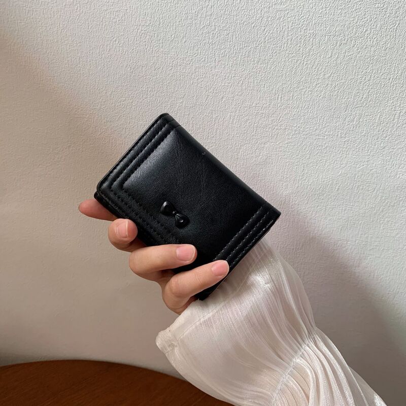 かわいい風リボン小 70% off レディース財布 ins 70% off 多機能大容量軽量コンパクト小銭入れ|undefined