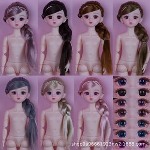 ���ֵ6��30����BJD������3D���۶�ɫ��ͫ�������^�����Ů�����