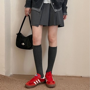 Miu Ballet Style Calf Socks Early Autumn New JK Style All-match College Style Heap Long Tube and Knee Socks for Children