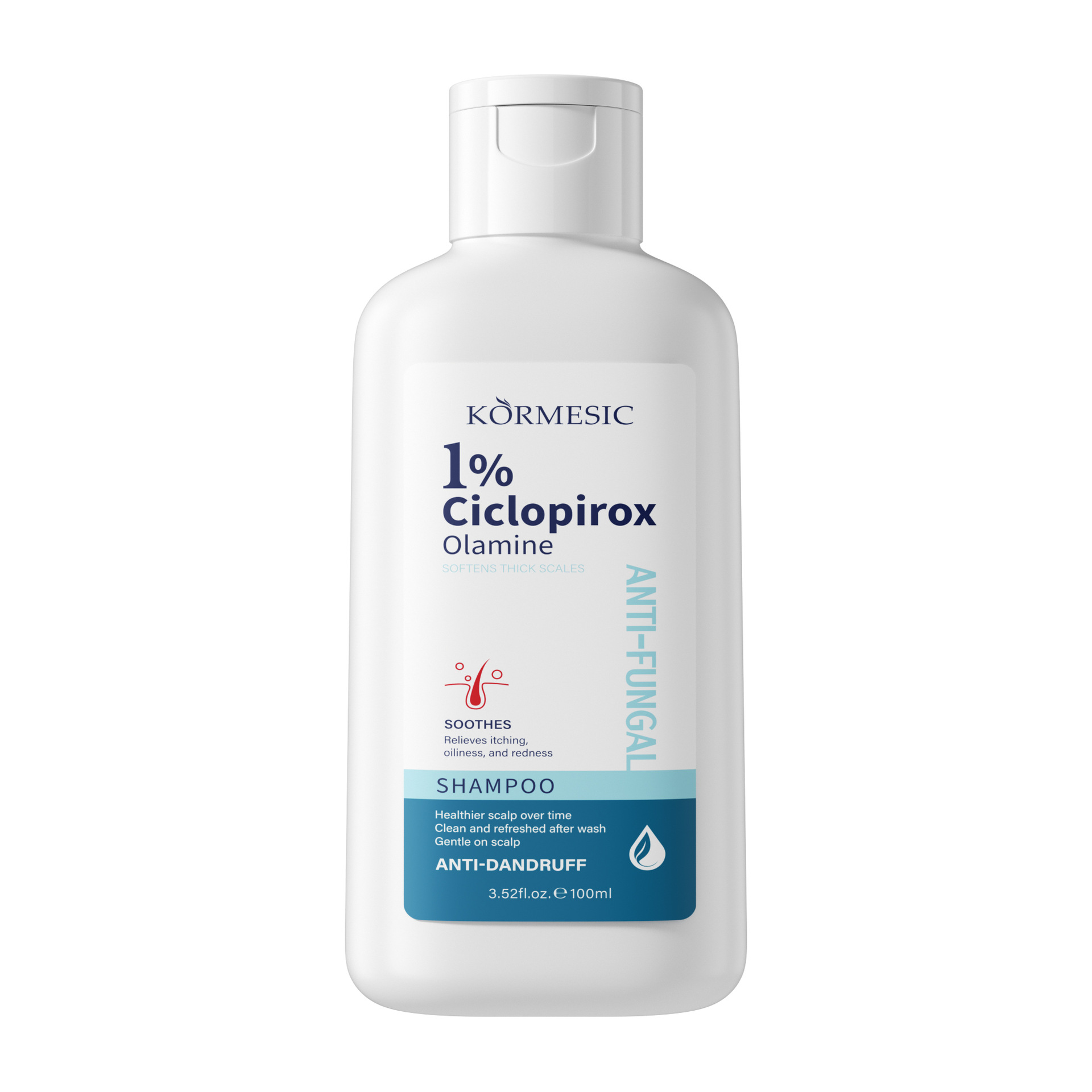 Comercio exterior transfronterizo KORMESIC control de aceite refrescante champú fluido humectante limpieza fábrica al por mayor